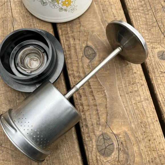 Corningware Purcolator Coffee Maker Floral Bouquet 1970's - Picture 10 of 14